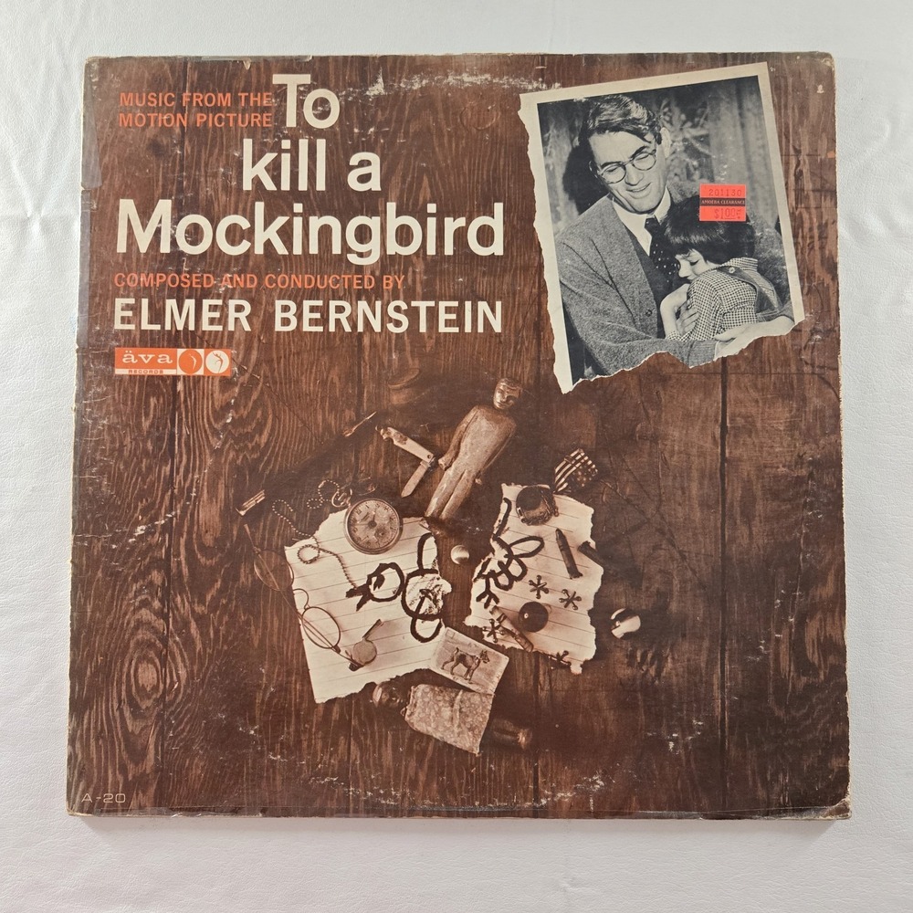 To Kill A Mockingbird 1962 Soundtrack Vinyl LP Record Ava Records Good Tested